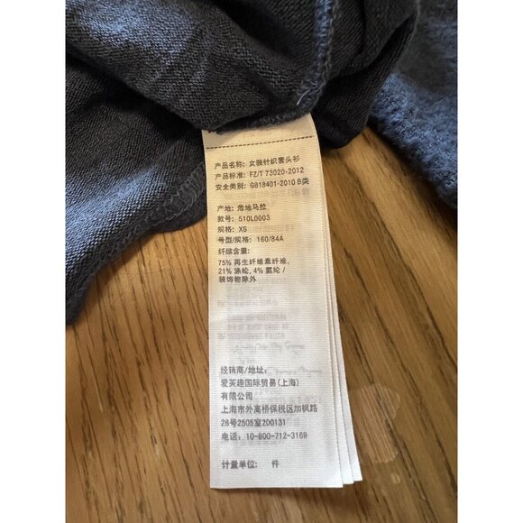 Gilly Hicks Sydney Top‎ Women Size XS Long Sleeve Blue Ice Cream Cone Preppy NWT - Picture 13 of 16